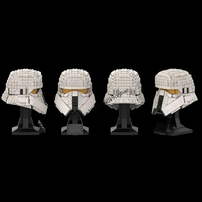 Casque Range Trooper MOC – 526 pièces – Modèle en briques à construire