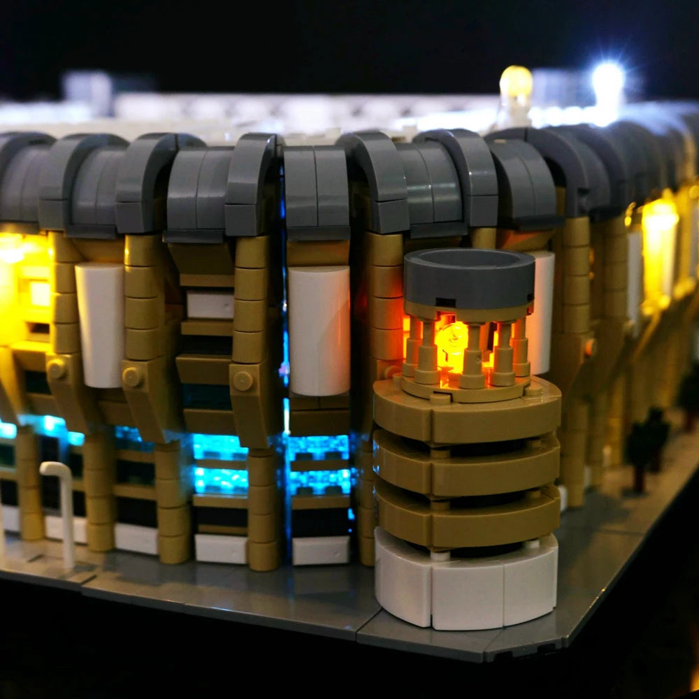 Kit d’éclairage LED pour stade Santiago Bernabéu en briques – Modèle 10299