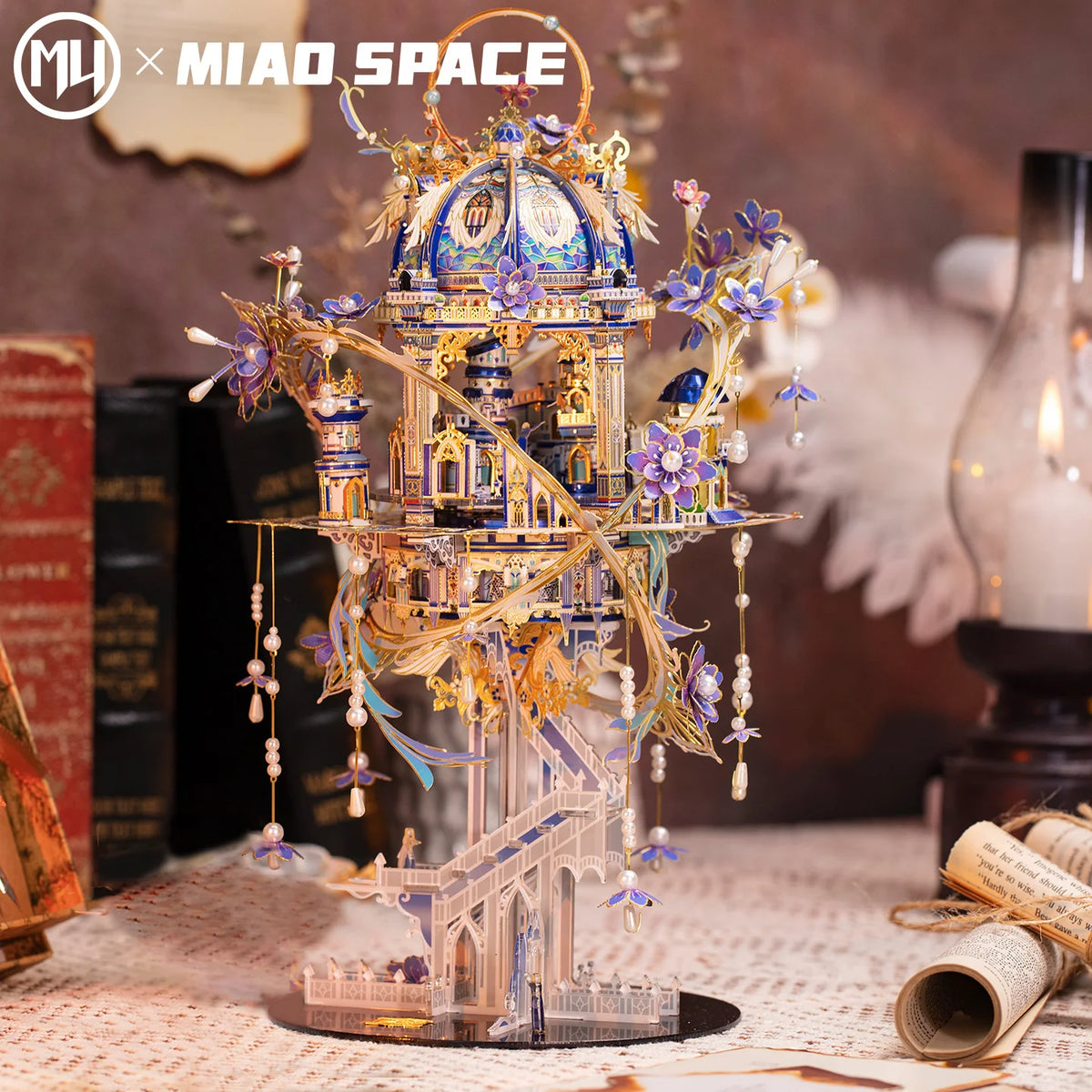 Boîte à musique Roméo et Juliette – Puzzle 3D en métal à assembler