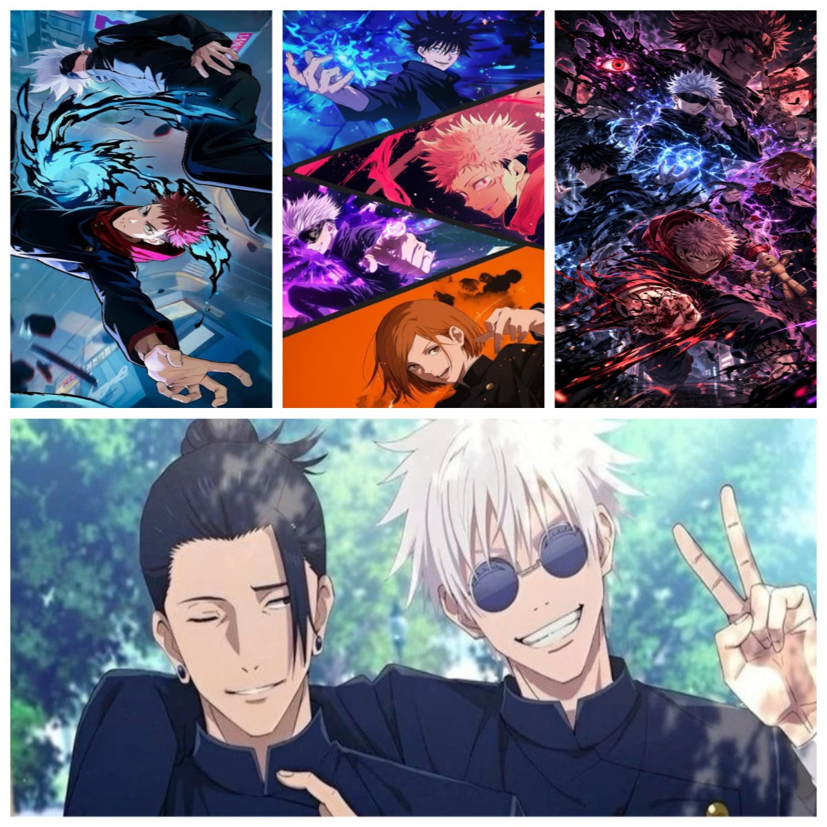 Puzzle Anime Jujutsu Kaisen – 500 à 2000 Pièces