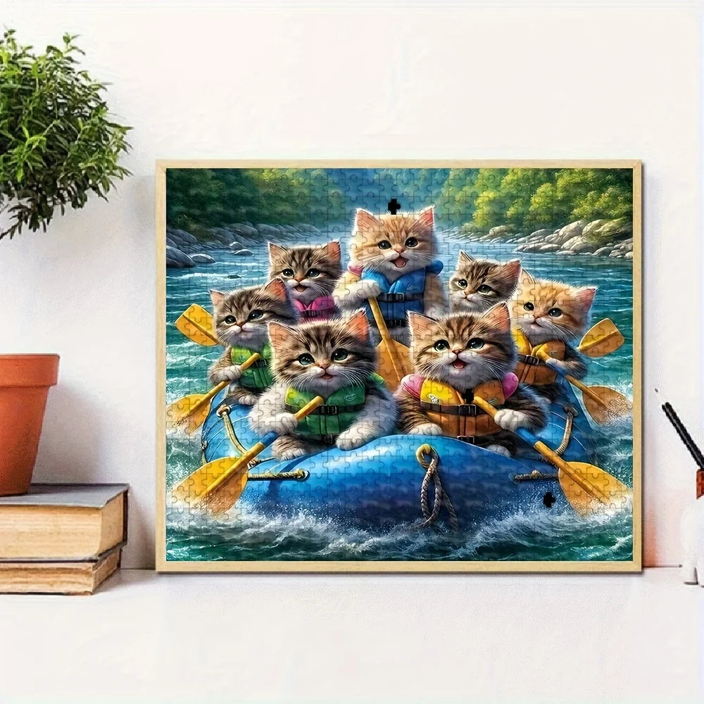 Puzzle pour adultes 500 ou 1000 pièces – Jeu de détente et de réflexion