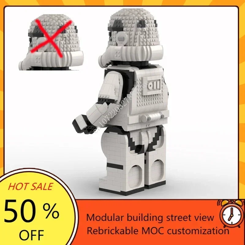 Soldat de l’Espace MOC à Construire – 2 219 Pièces