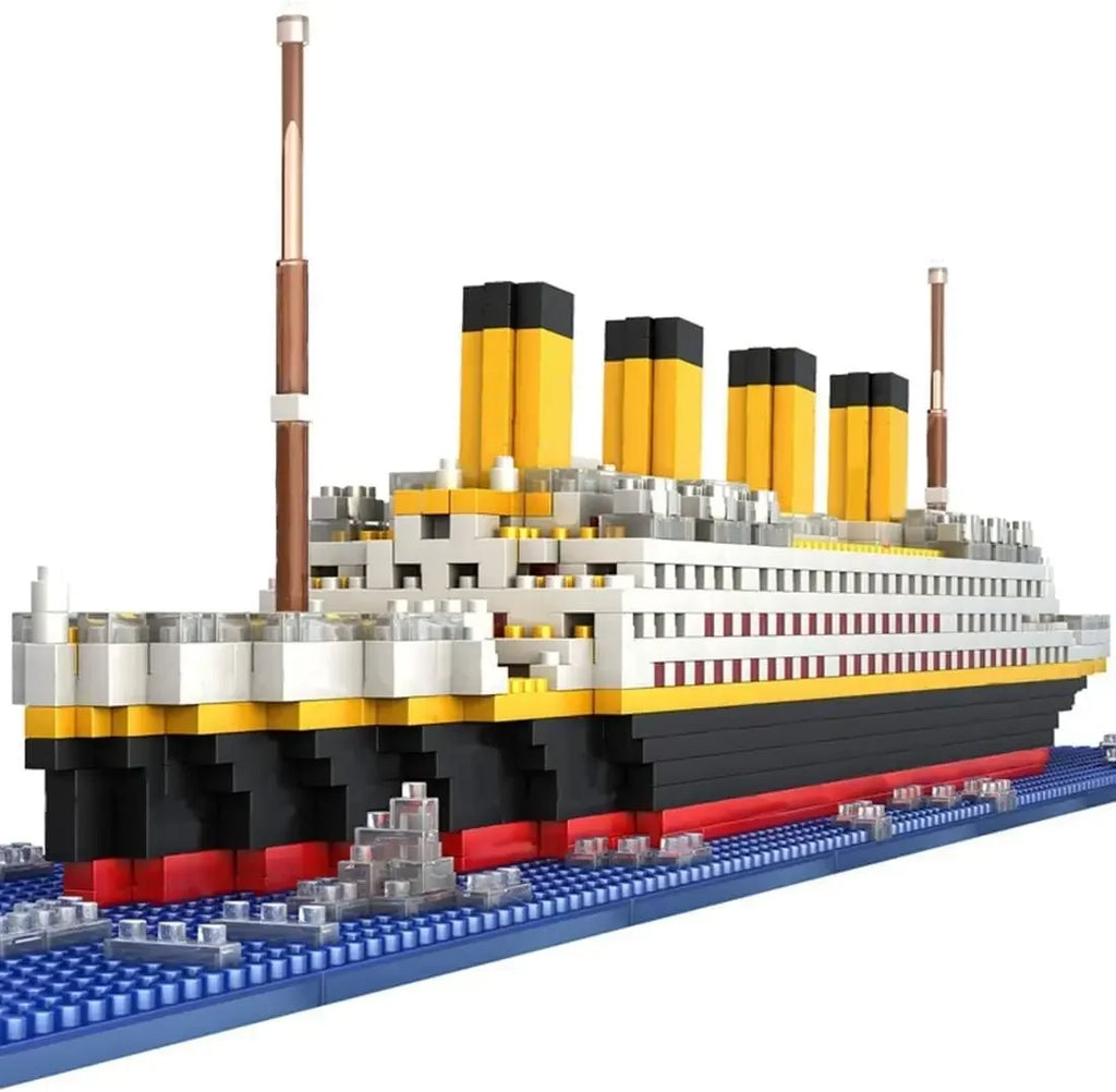 Paquebot de Croisière – 1860 Mini-Blocs à Construire