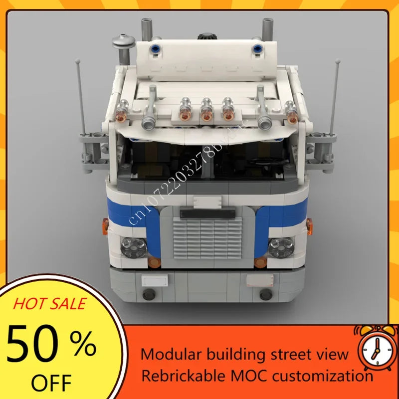 Camion américain à construire – Kit MOC 1265 pièces