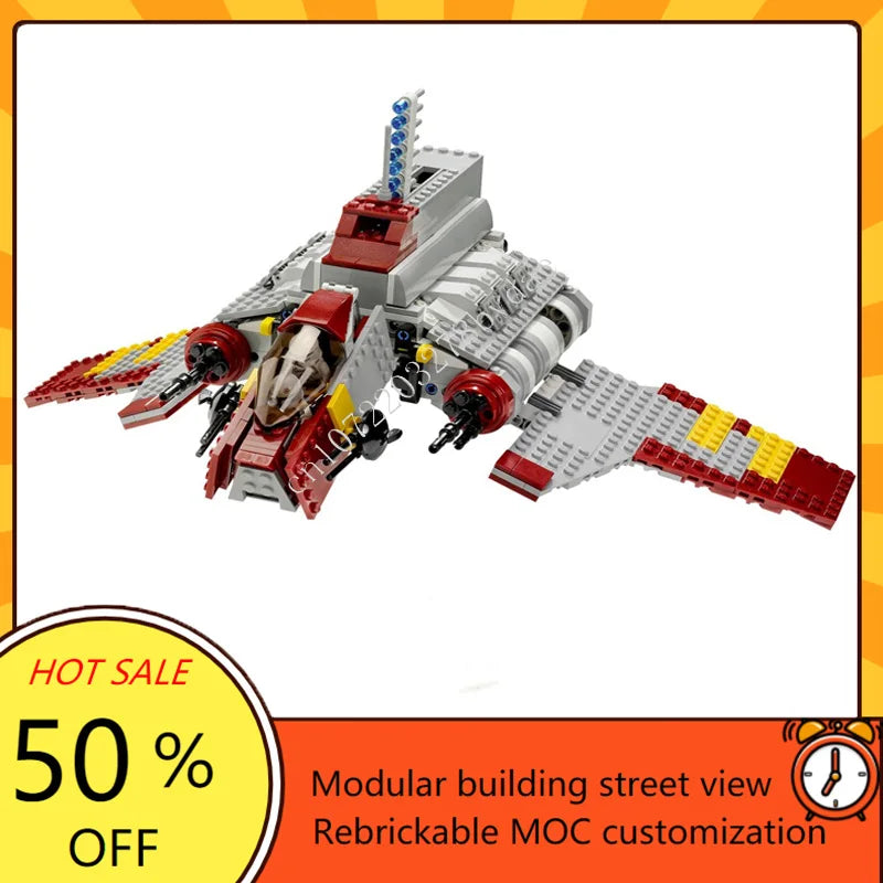 Navette d’attaque spatiale MOC – Jeu de construction de 636 pièces