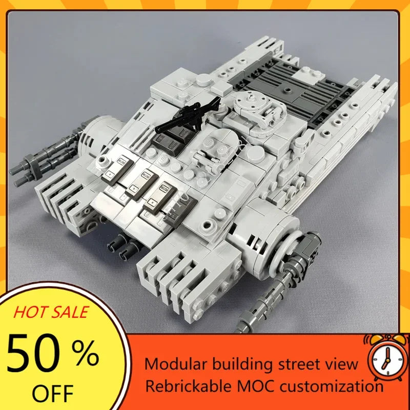 Véhicule blindé futuriste à construire – Kit MOC 722 pièces
