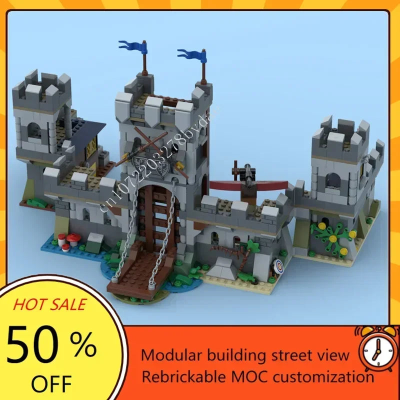 Château médiéval du Faucon – Kit de construction MOC 910 pièces