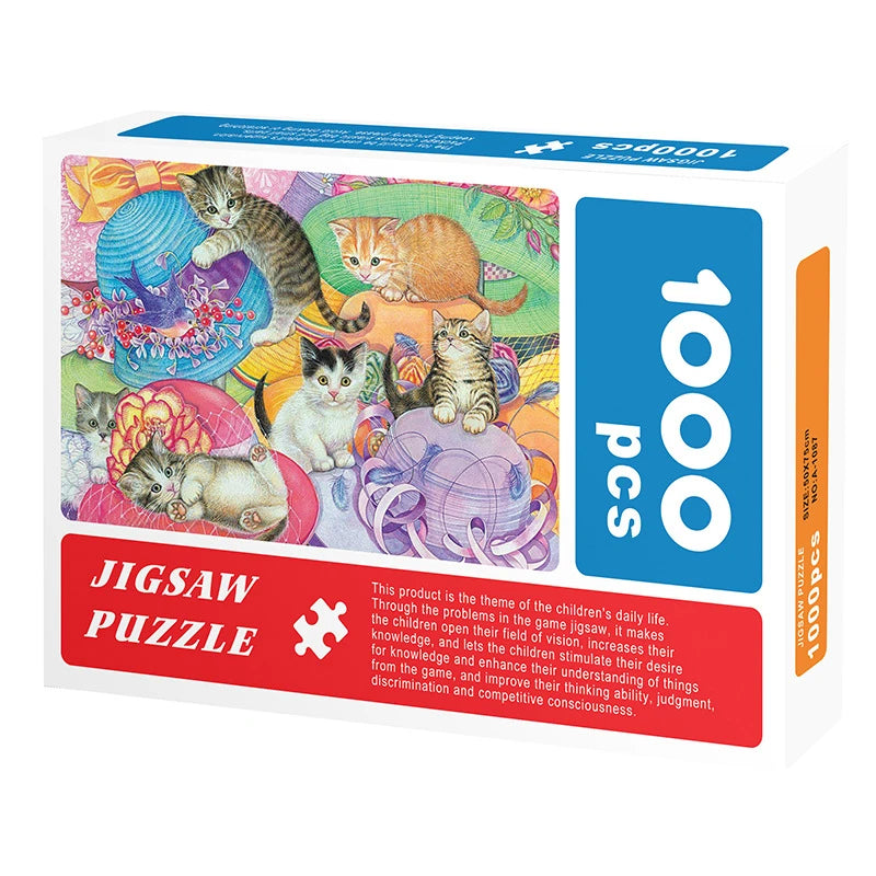 Puzzle Peintures Célèbres – Paysages & Personnages – 1000 Pièces
