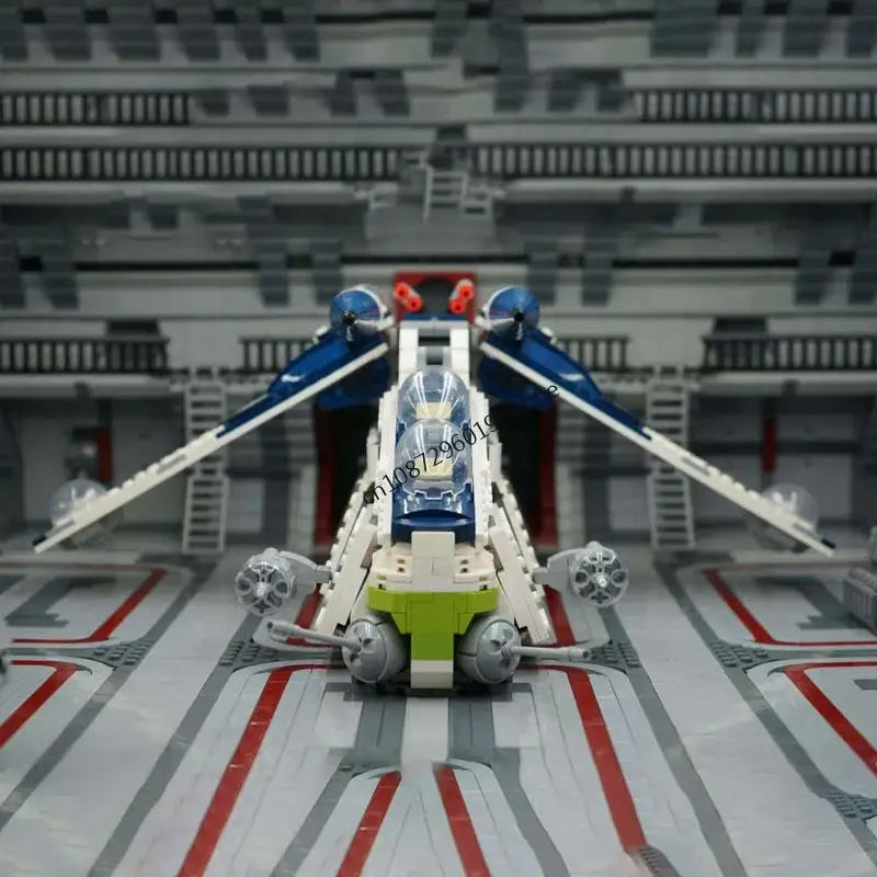 Canonnière spatiale MOC – 1145 pièces | Modèle à construire – Collection bataille galactique