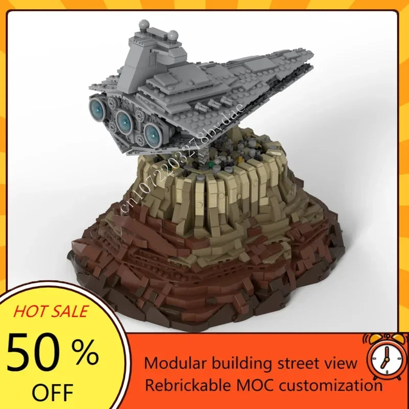 Collection spatiale MOC – Vaisseaux et station de combat à construire