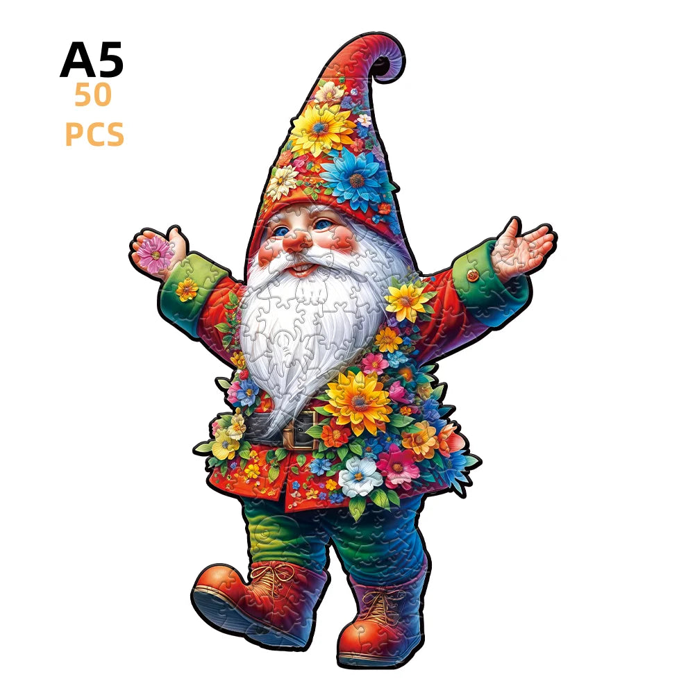 Puzzle 3D en bois – Animaux fantastiques colorés à assembler