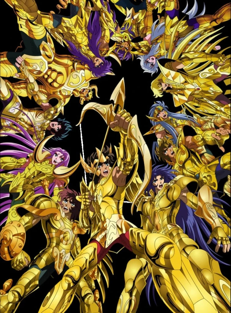 Puzzle Saint Seiya – Chevaliers du Zodiaque | 500 à 2000 pièces | Puzzle Anime pour Adultes et Adolescents