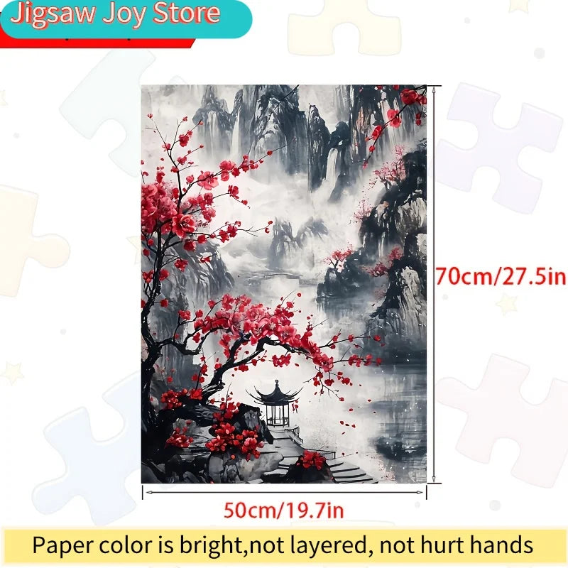 Puzzle Paysage Moderne – 5 Modèles au Choix | Puzzle Décoratif DIY pour Adultes