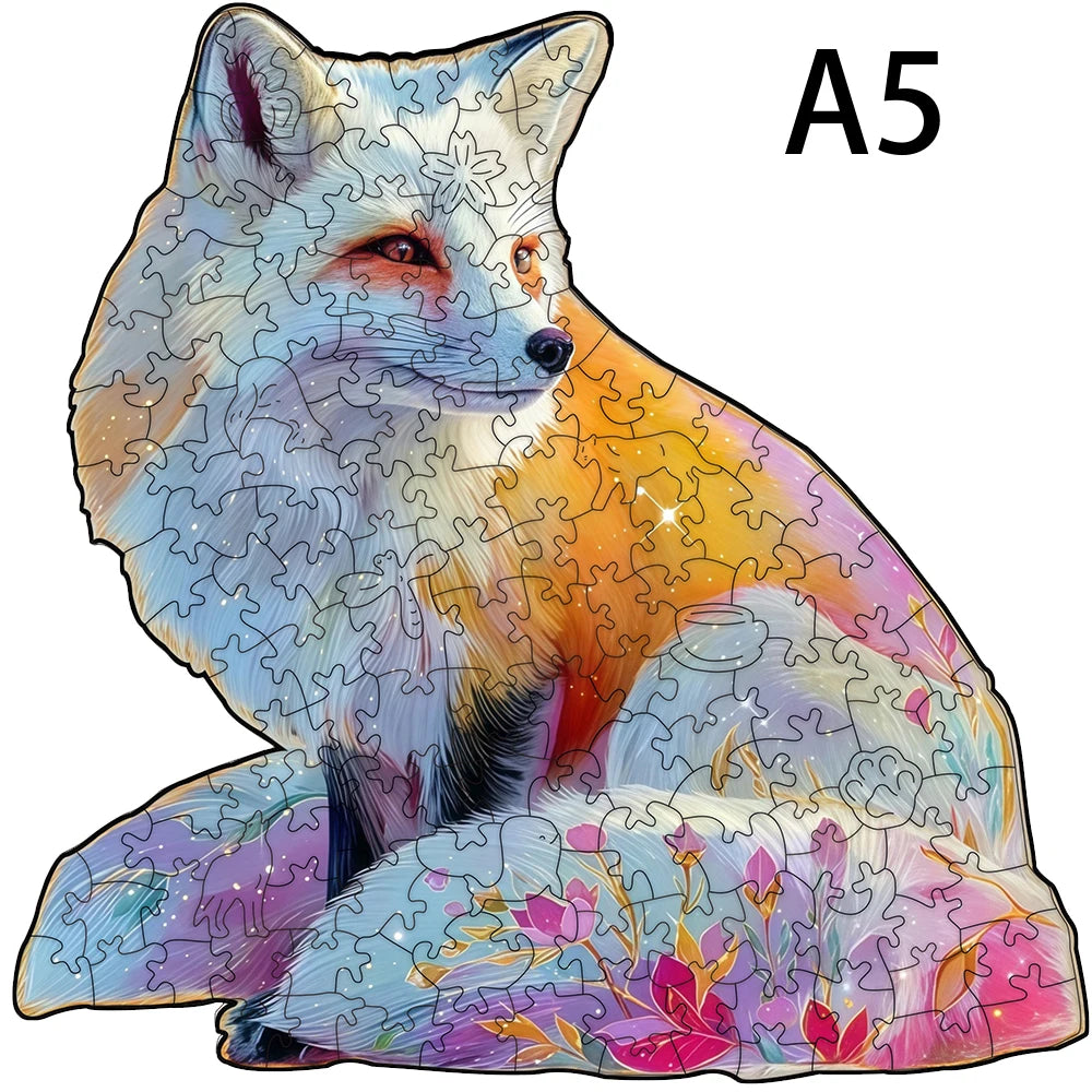 Puzzle en bois animaux – Pièces originales et illustrations colorées