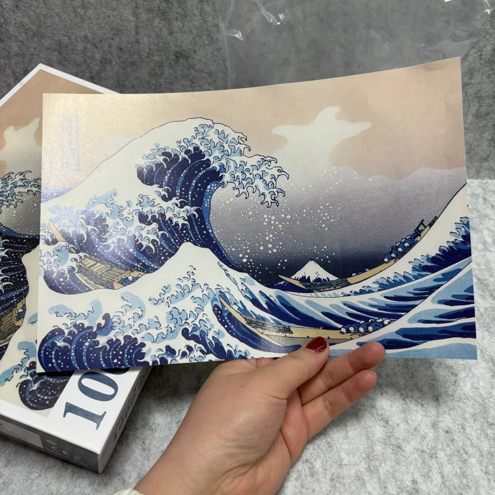 Puzzle La Grande Vague de Kanagawa – 1000 Pièces – 75 × 50 cm