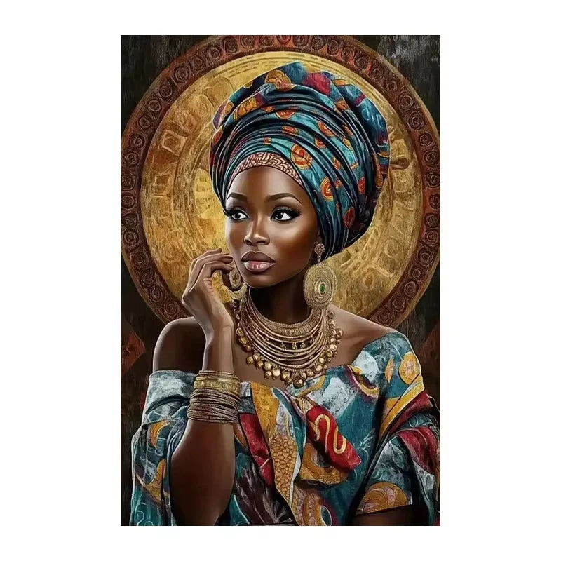 Puzzle Portrait de Femme Africaine – 500 à 2000 pièces