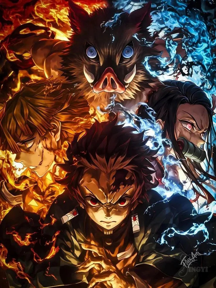 Puzzle Demon Slayer – Tanjiro au Château de l’Infini – Puzzle Adulte