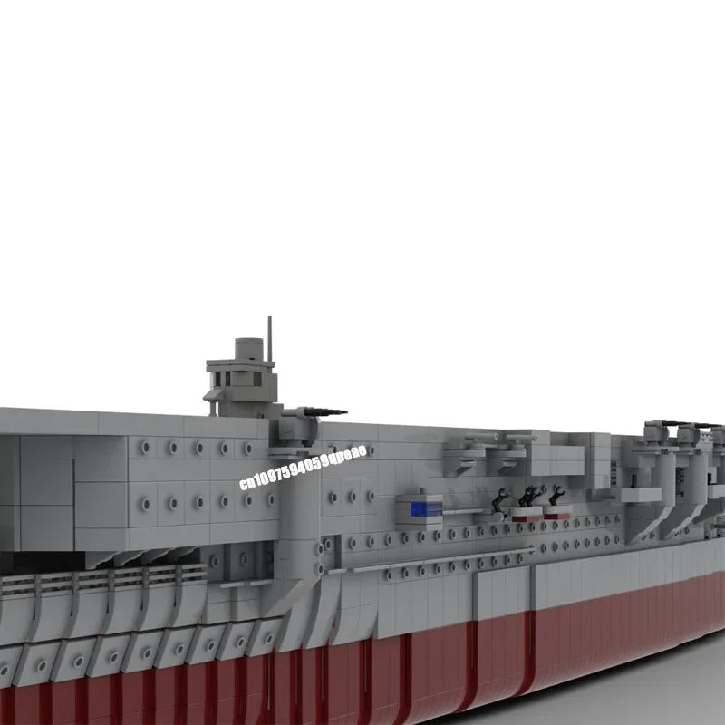 Porte-avions militaire – Maquette 3D à construire 5 229 pièces