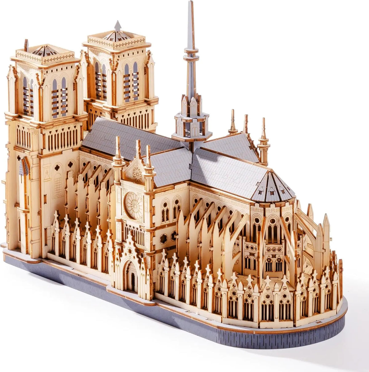 Puzzle 3D en bois Notre-Dame de Paris – Maquette à construire