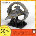 Vaisseau spatial futuriste 3D – Jeu de construction