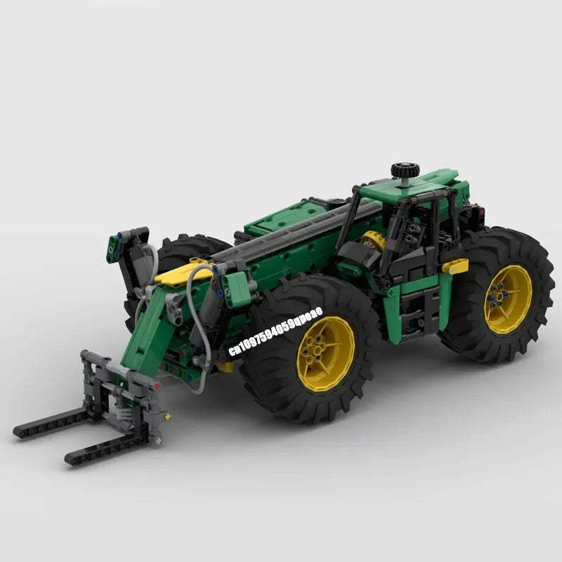 Tracteur Télescopique à Construire – 1156 Pièces | Jeu de Construction Technique