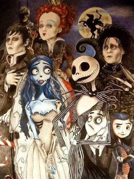 Puzzle La Mariée Cadavérique – Univers Gothique – 1000 Pièces