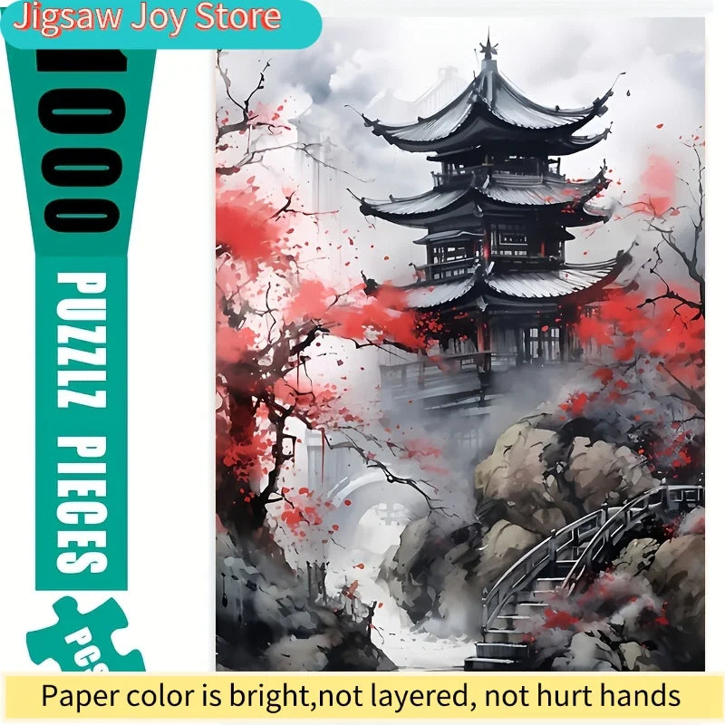 Puzzle Paysage Moderne – 5 Modèles au Choix | Puzzle Décoratif DIY pour Adultes