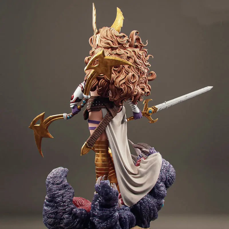 Figurine guerrière fantastique 3D à assembler et à peindre