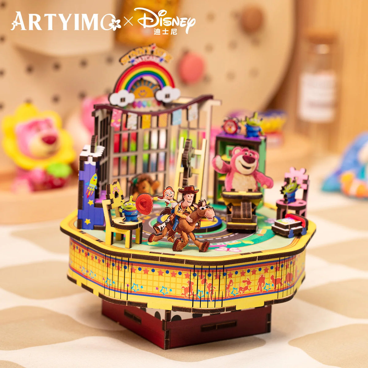 Boîte à Musique Toy Story – Puzzle 3D à Construire – Kit DIY