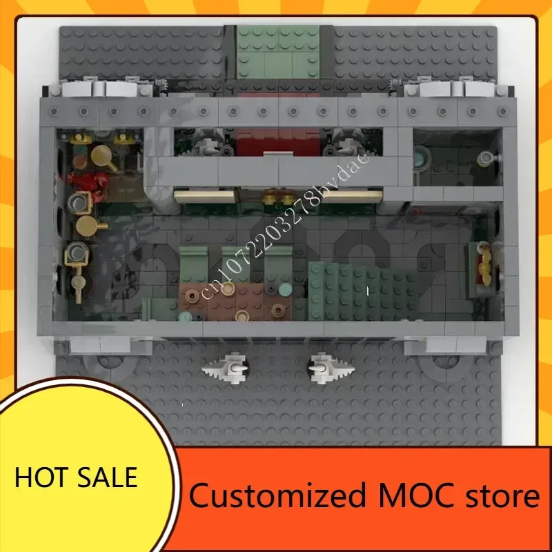 Manoir Malfoy en briques de construction MOC – 3 041 pièces – 14 ans et +