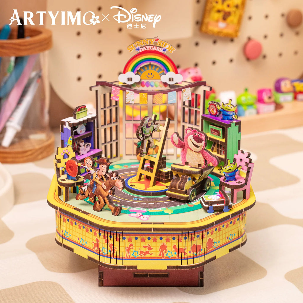 Boîte à Musique Toy Story – Puzzle 3D à Construire – Kit DIY