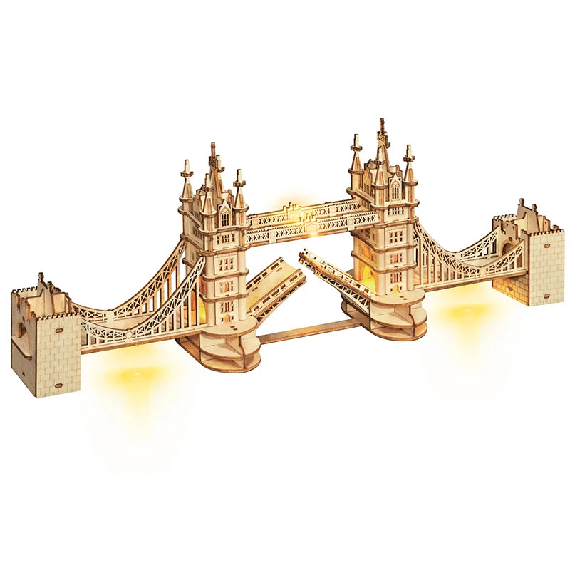 Puzzle 3D en bois – Monuments célèbres du monde