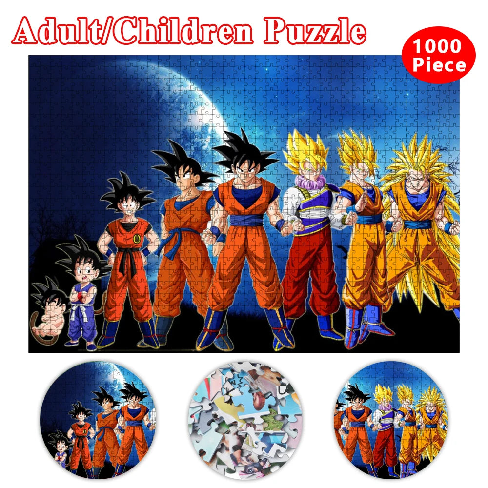 Puzzle Dragon Ball – Goku & Vegeta – 1 000 Pièces