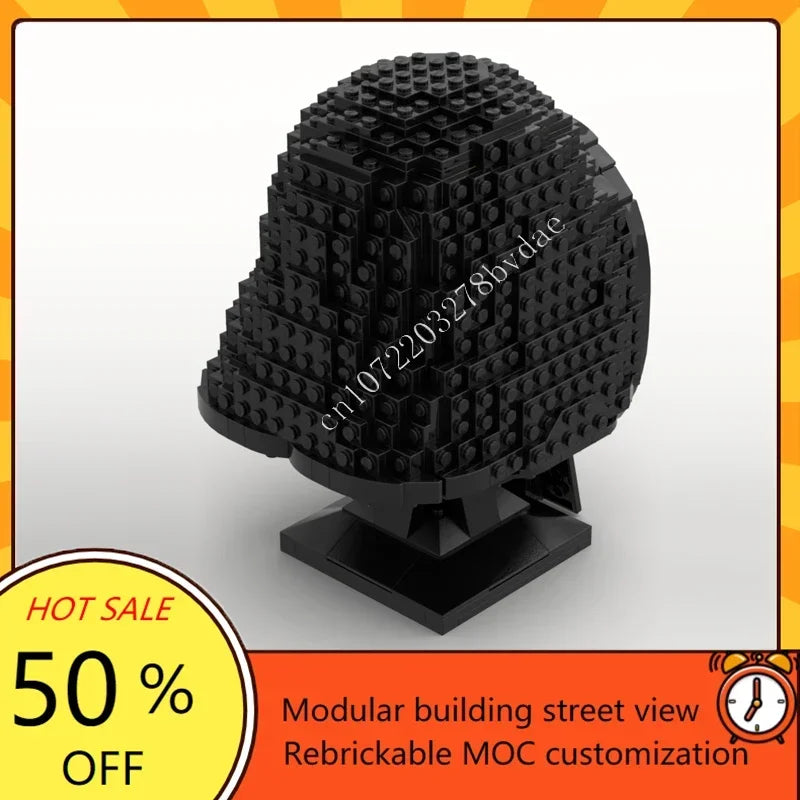 Figurine Empereur Galactique à Construire – Briques de Construction & Modèle de Collection