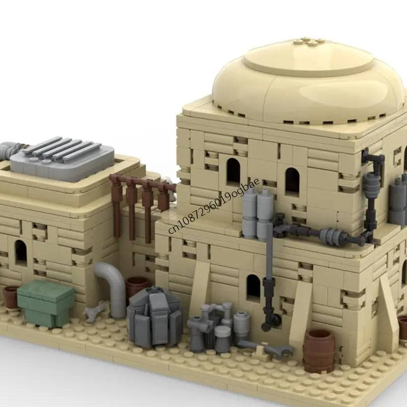 Bâtiment du désert en briques MOC – 1144 pièces