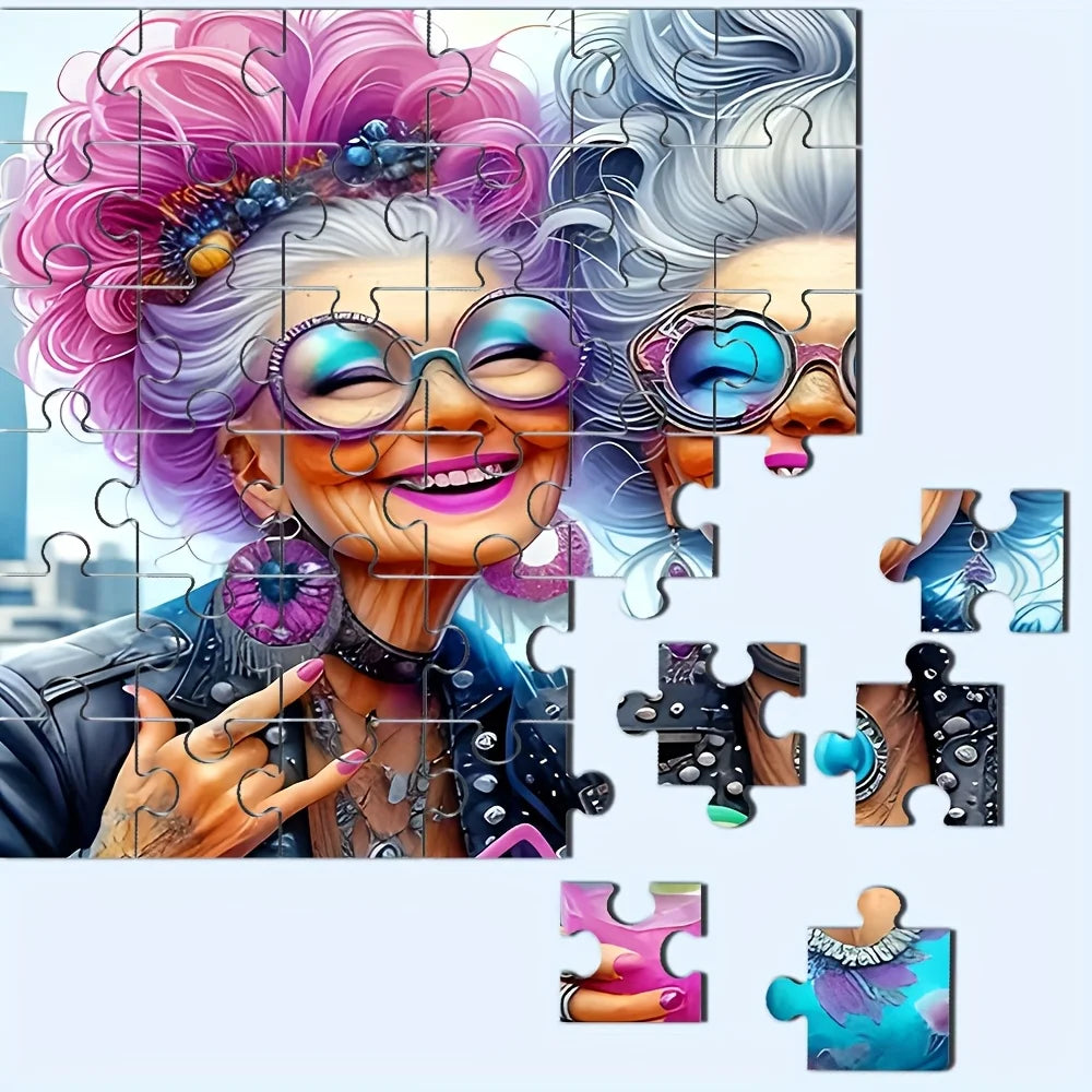 Puzzle 500 ou 1000 Pièces – Illustration Colorée et Originale | Jeu de Réflexion en Famille