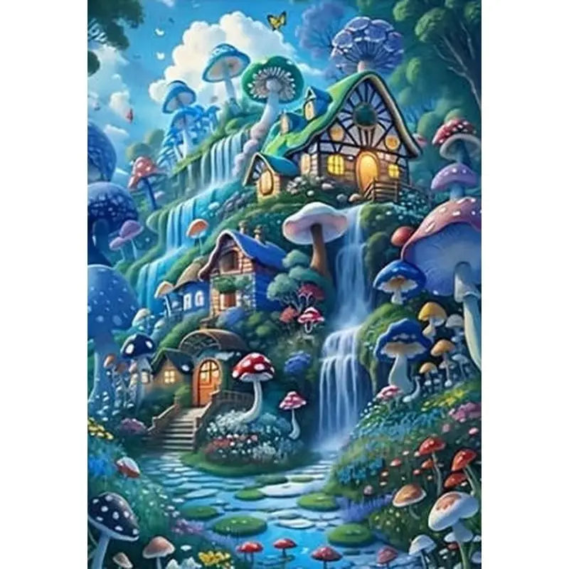 Puzzle Paysage Fantastique – 1000 Pièces – Puzzle Adulte, Décoration & Loisirs