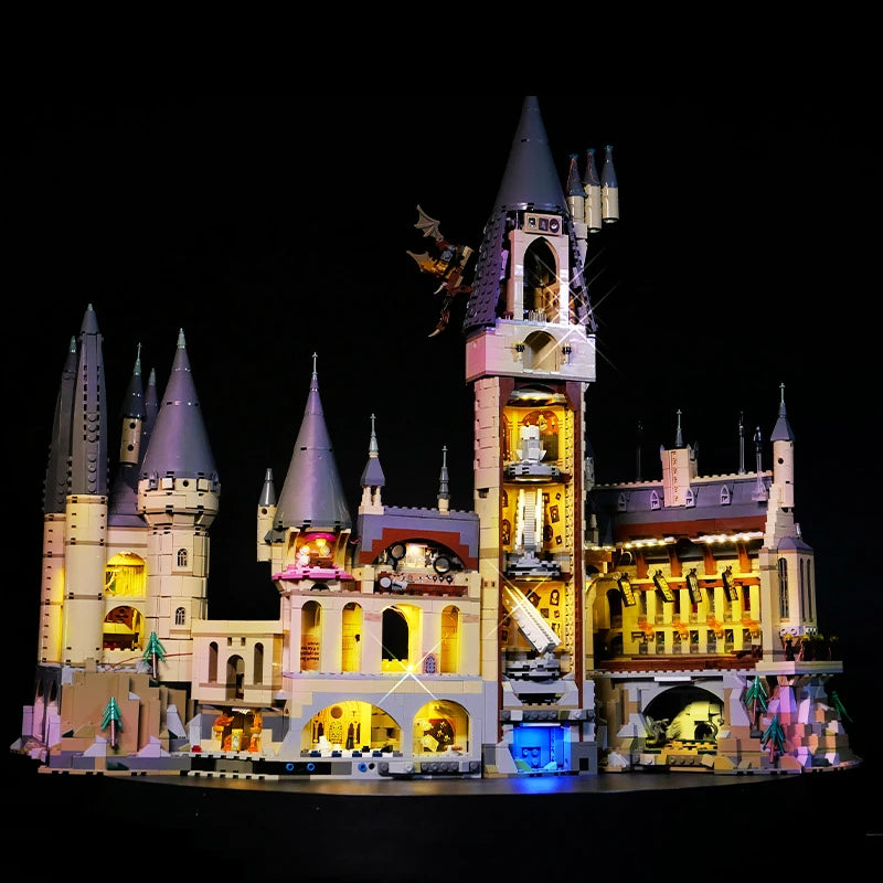 Kit d’éclairage LED pour château en briques – Mise en lumière décorative