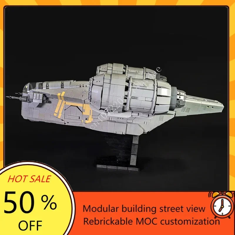 Vaisseau spatial MOC – 4 893 pièces – Kit de construction 3D pour adultes