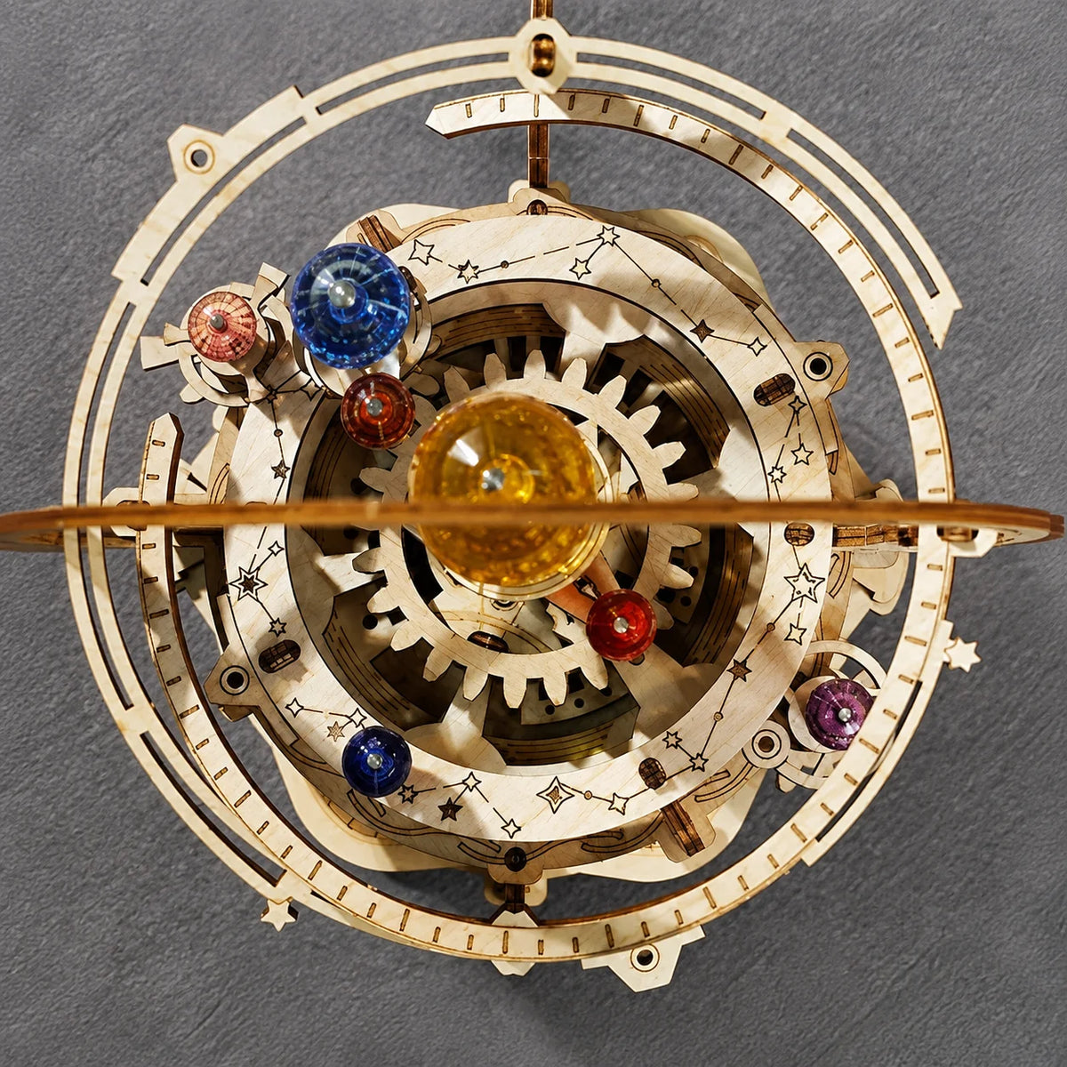 Boîte à musique mécanique – Puzzle 3D en bois à construire