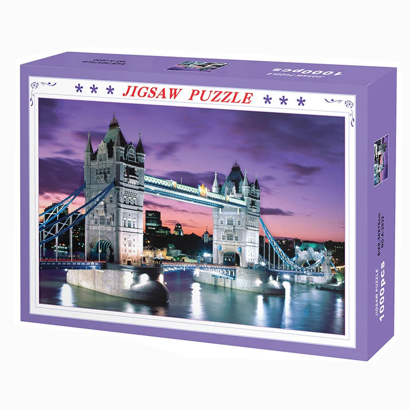 Puzzle Peintures Célèbres – Paysages & Personnages – 1000 Pièces