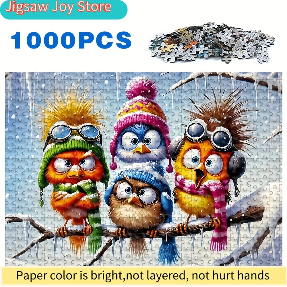 Puzzle pour Adultes – 500 Pièces – Jeu de Détente et de Concentration