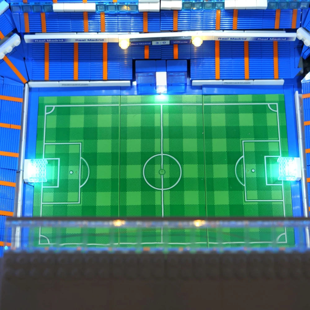 Kit d’éclairage LED pour stade Santiago Bernabéu en briques – Modèle 10299
