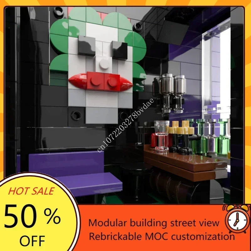 🏙️ Pub Urbain MOC – Kit de Construction 3450 Pièces