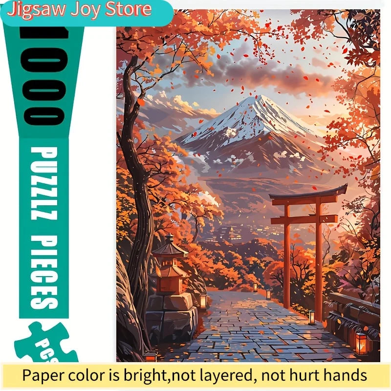 Puzzle Paysage Moderne – 5 Modèles au Choix | Puzzle Décoratif DIY pour Adultes