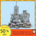 Forteresse médiévale de montagne – Kit de construction MOC 4772 pièces