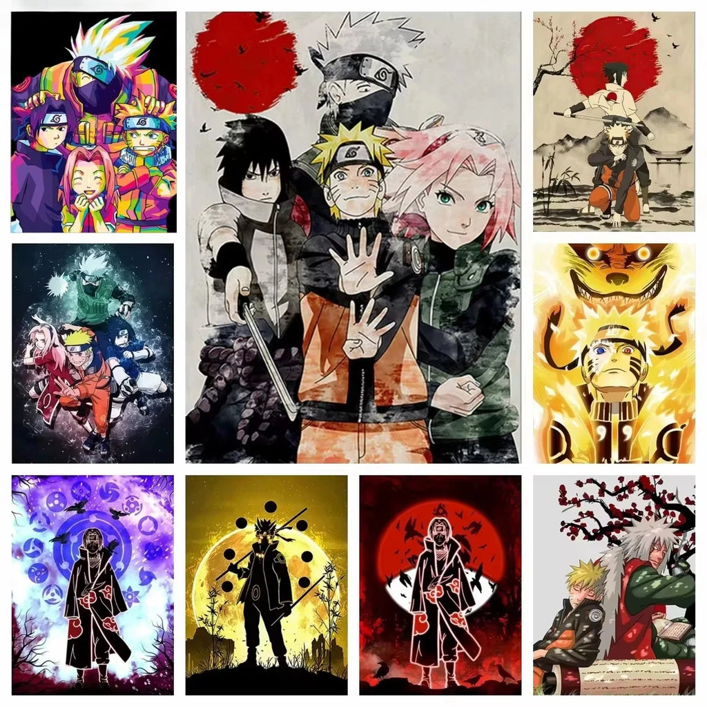 Puzzle Naruto Uzumaki – 1000 pièces – 50 × 70 cm | Décoration murale Anime & Manga