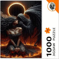 Puzzle Ange Gothique & Reine Sombre – 500 / 1000 pièces – Puzzle adulte