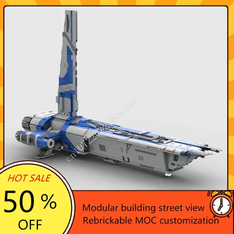 Vaisseau spatial MOC Stinger Mantis – Kit de construction 4 726 pièces