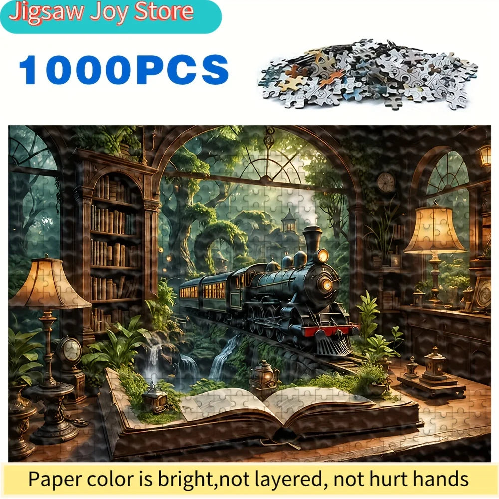 Puzzle adulte 500 ou 1000 pièces – Jeu de patience et de détente